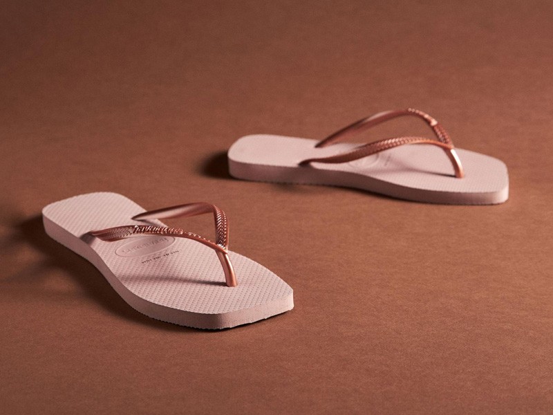 HAVAIANAS gets a makeover! Introducing square toe-ends!