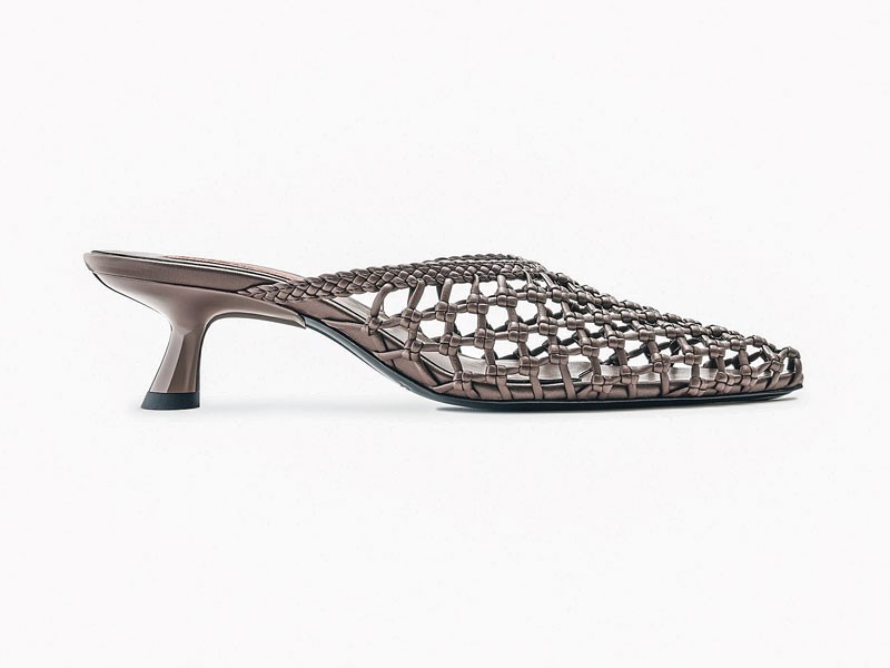 High heel mules