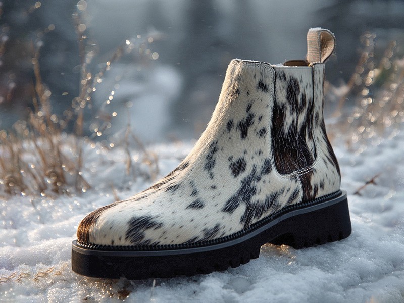 Animal print migra a botas y detalles utilitarios
