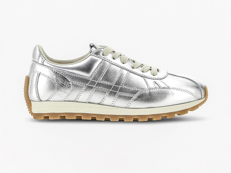 Classic sneakers: retro metallic
