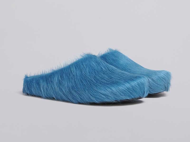 FOTO-9.-MARNI.jpeg MARNI's long-haired sabot. International fashion benchmark