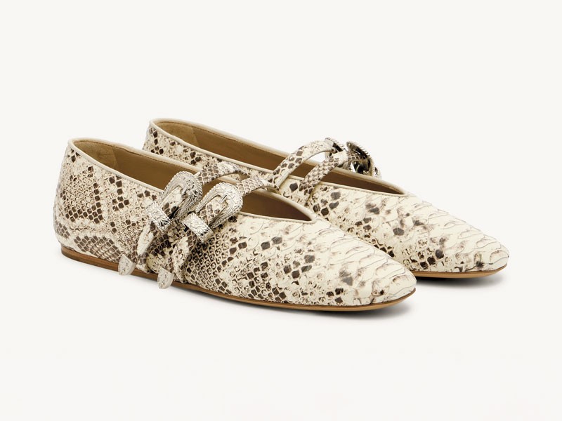 BALLERINAS BALERINAS MARY JANE GUILLEMRINAS MUJER CALZADO TENDENCIA PRIMAVERA VERNAO 2026 2027 SERMA167P01166810.jpg Ballerinas animal print impulsan superficie y contraste