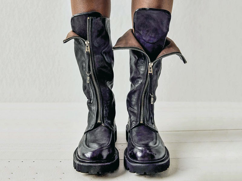 Botas cañas altas: Para mayor abrigo