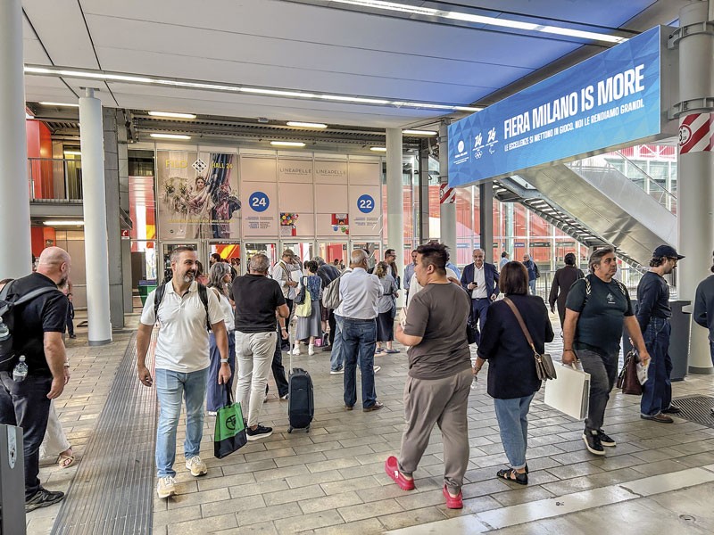 La simultaneidad con otras ferias del sector, promovió una mayor convocatoria de visitantes. SIMAC TANNING TECH. Referente mundial de tecnología para el sector