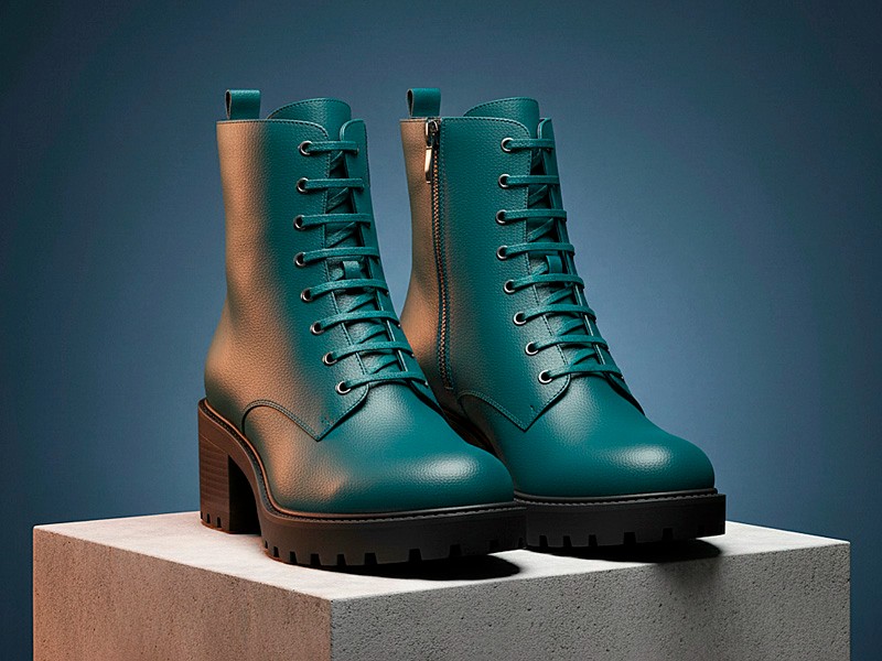 TEAL BLUE. The fashion color for next winter?