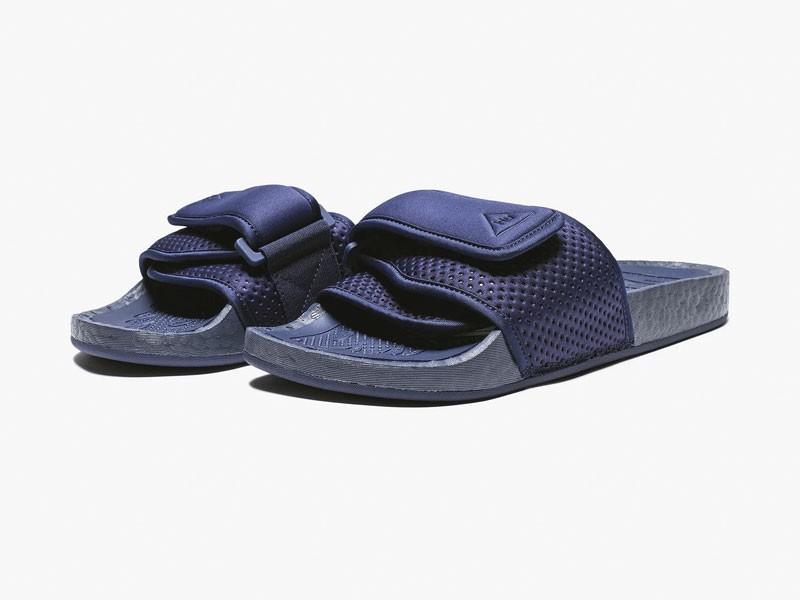 CHANCLAS CONFORT CALZADO HOMBRE TENDENCIA PRIMAVERA VERNAO 2026 2027 SERMA167footwear_adidas_pw-boost-slide_FY6142.view_1_2048x.jpg Comfort slides emphasize wide straps and substantial soles
