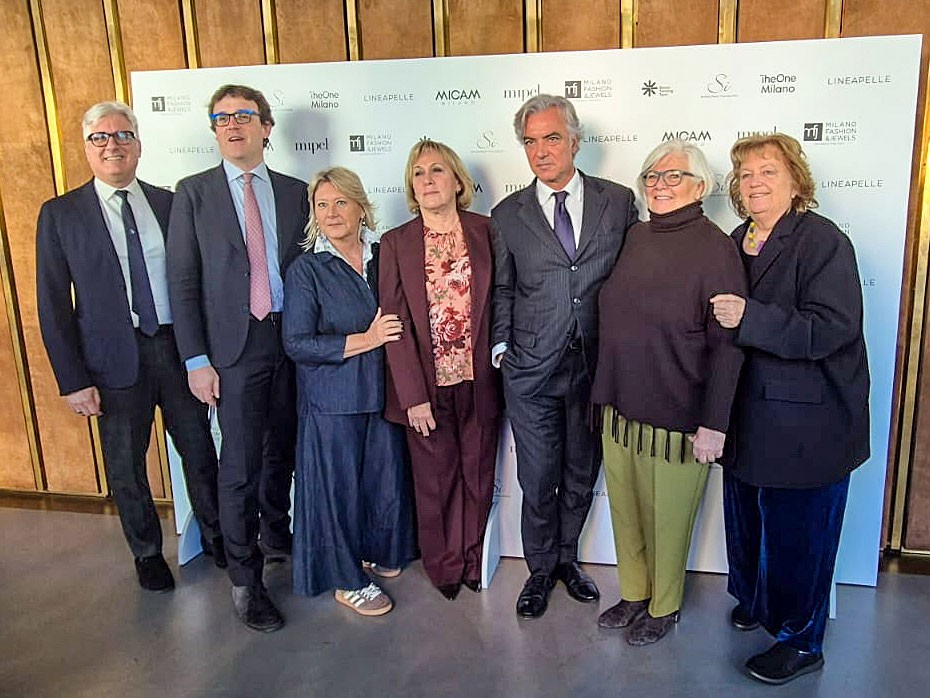 Autoridades y directivos de las ferias del sector, al momento del lanzamiento del nuevo proyecto integrador de los eventos.