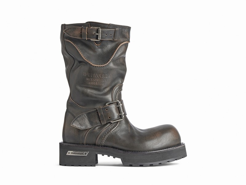 The apocalyptic aesthetic of BALENCIAGA’s biker boots