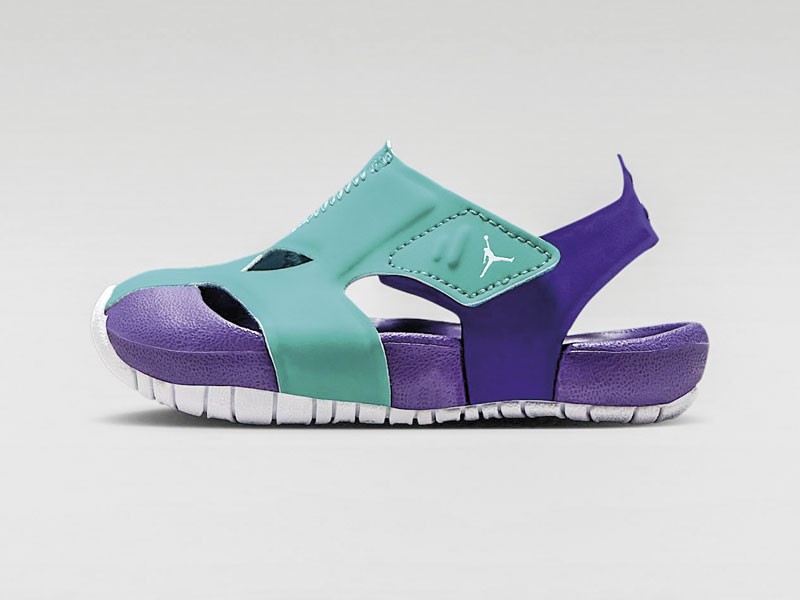 Open children’s shoes