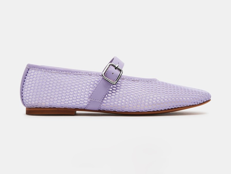 With mesh and interwoven materials, Steve Madden reinvents the Mary Jane