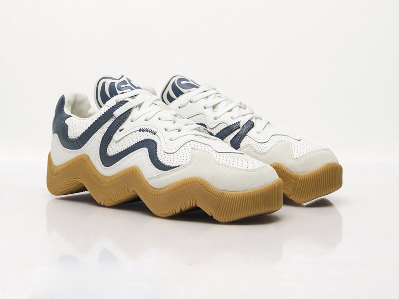SNEAKERS FASHION ZAPA ZAPATILLA MUJER CALZADO TENDENCIA PRIMAVERA VERNAO 2026 2027 SERMA167msc0358001_wht_02.jpg Sneakers fashion combinan recortes, cordones y suelas onduladas