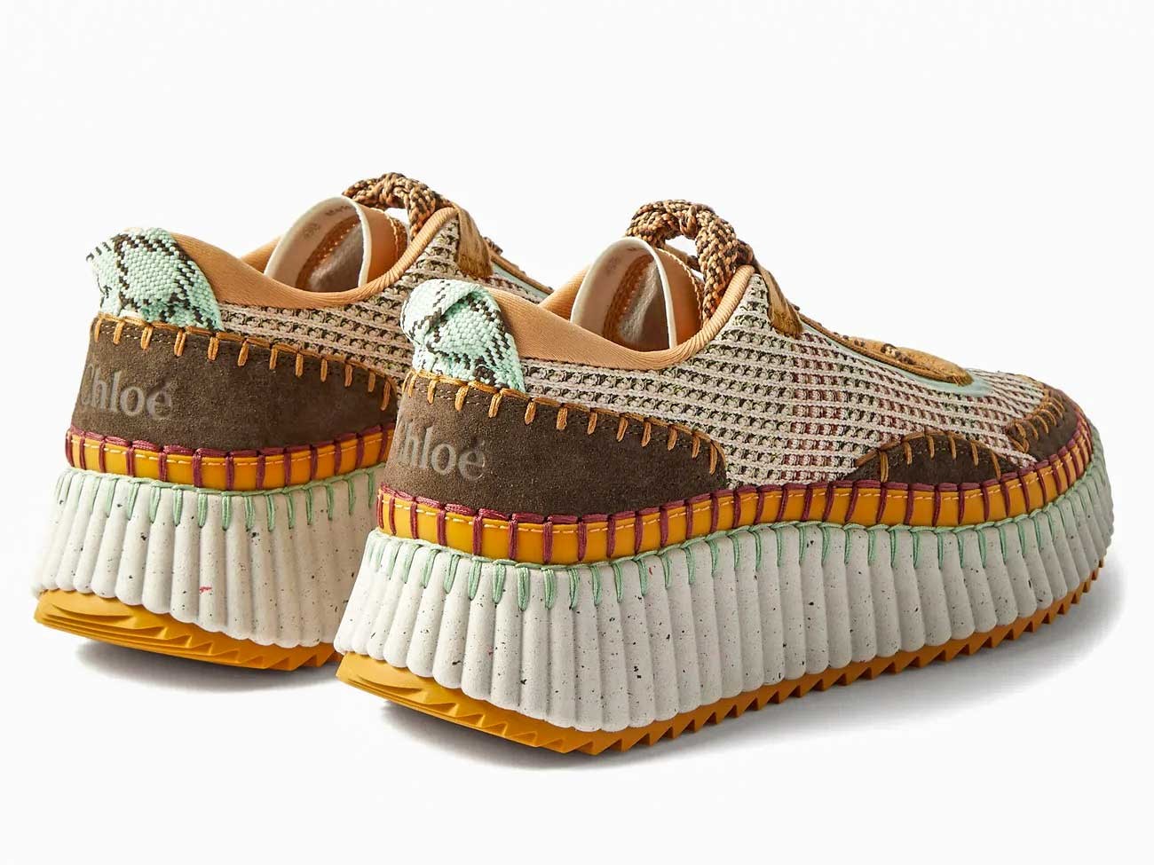 Lanzamiento: Las llamativas sneakers multicolores de CHLOÉ