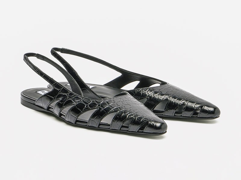DESTALONADOS BAJOS SLINGBACK MUJER CALZADO TENDENCIA PRIMAVERA VERNAO 2026 2027 SERMA167P01088166.jpg Women’s slingbacks refine toes, shine and open heels