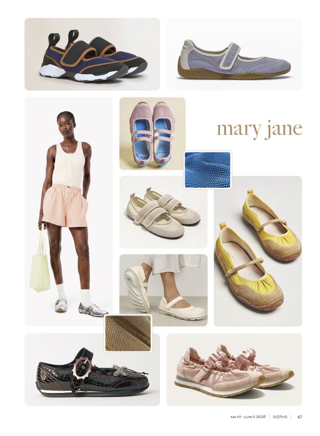 Mary Janes update straps, mesh and sport bases