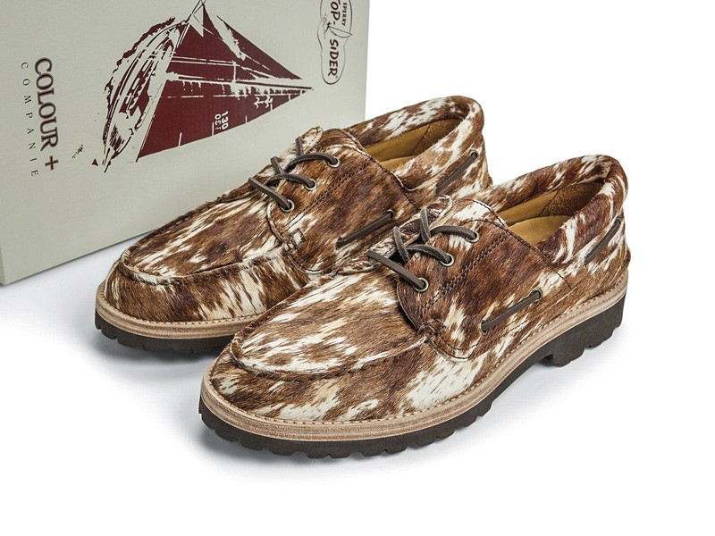 Nautical shoes add track soles and utilitarian readings