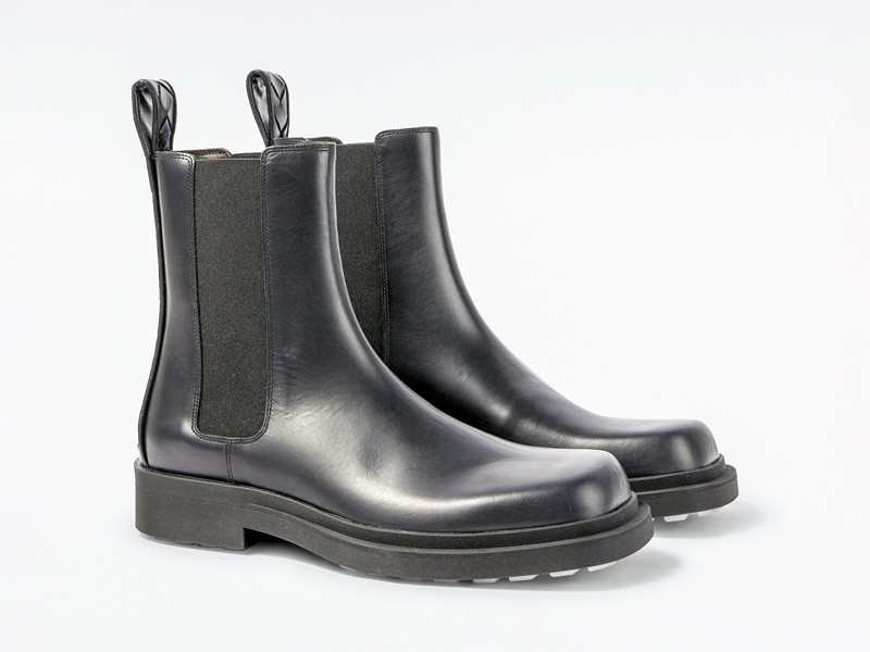 Botines Chelsea y de vestir para hombre en cuero liso