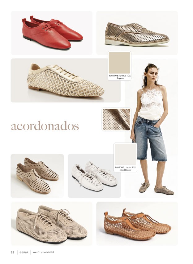 SERMA157-FLIPBOOK-62.jpg Acordonados femeninos combinan calados, punteras y cordones