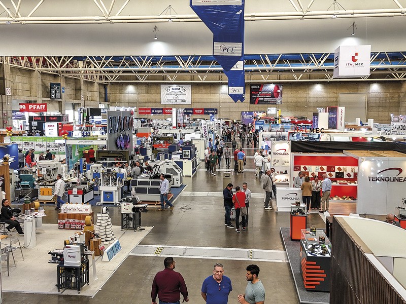 Leather, materials, components and technology made up a diversified offer from national and international suppliers.