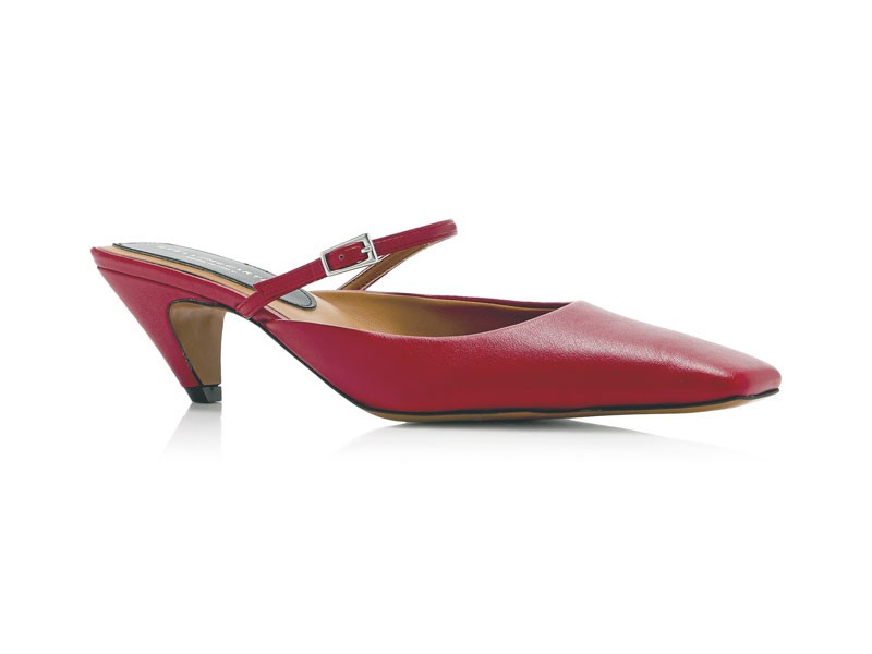 High heel mules