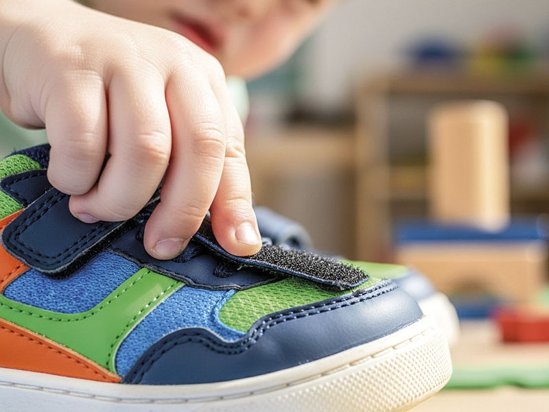 Footwear fastenings: laces or hook-and-loop closures?