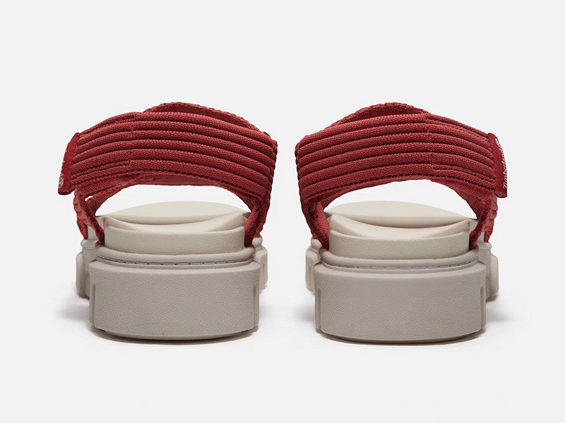 SNDALIAS Greyfield TIMBERLAND TEJIDO MUJER VERANO PRIMAVERA MODA 2026 2027 SERMA FOTO-6.-Womens-Greyfield-Backstrap-Sandal-TBL-Red-Knit-ALT5.jpg TIMBERLAND’s Greyfield sandals. Urban and functional aesthetics