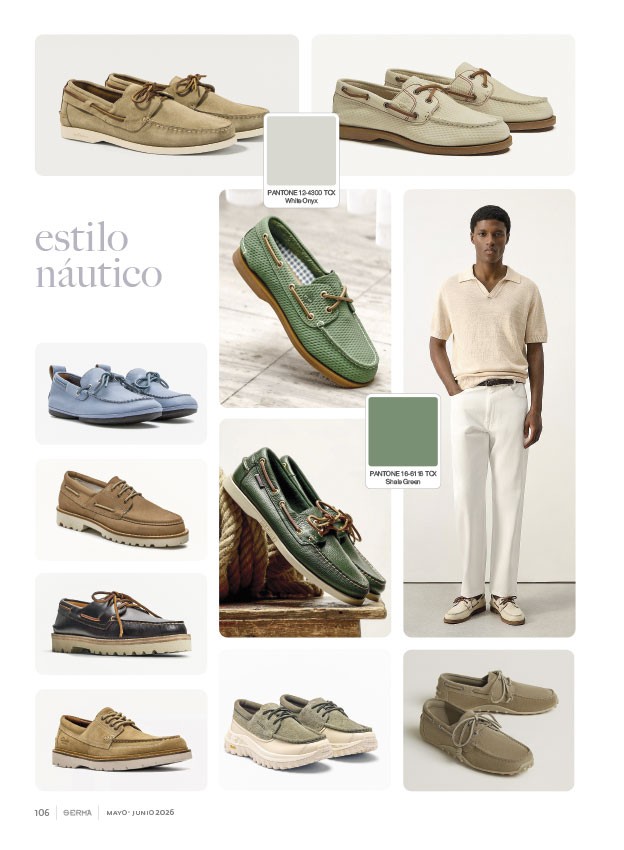 Men’s nautical shoes combine moc stitching and neutral soles
