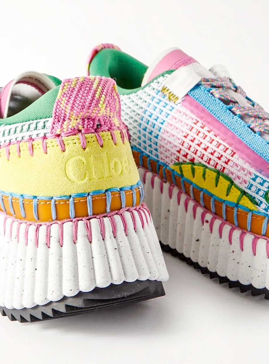 Lanzamiento: Las llamativas sneakers multicolores de CHLOÉ