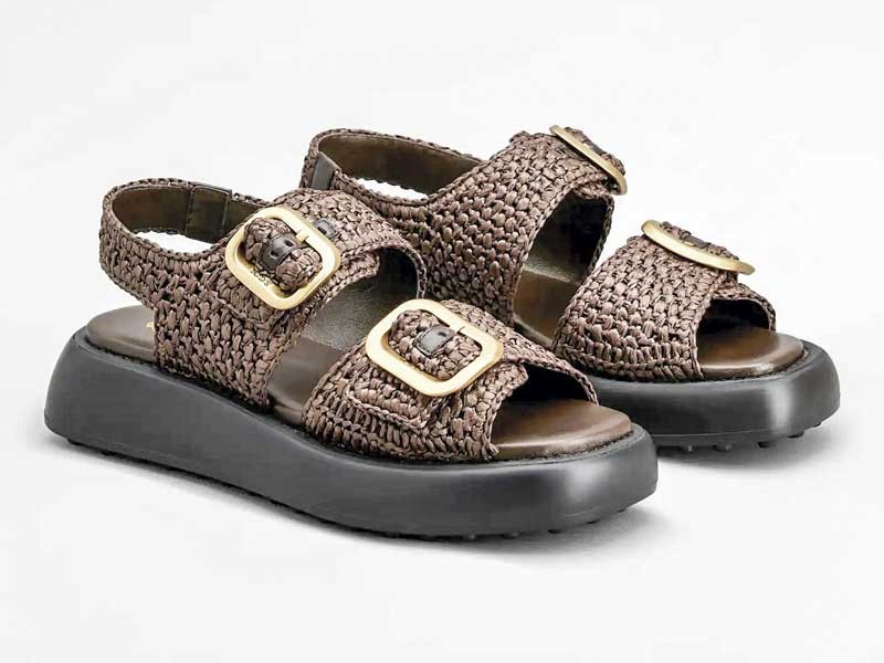 Sandalias bajas:  Destacadas  en la tendencia