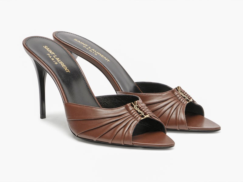 High heel mules