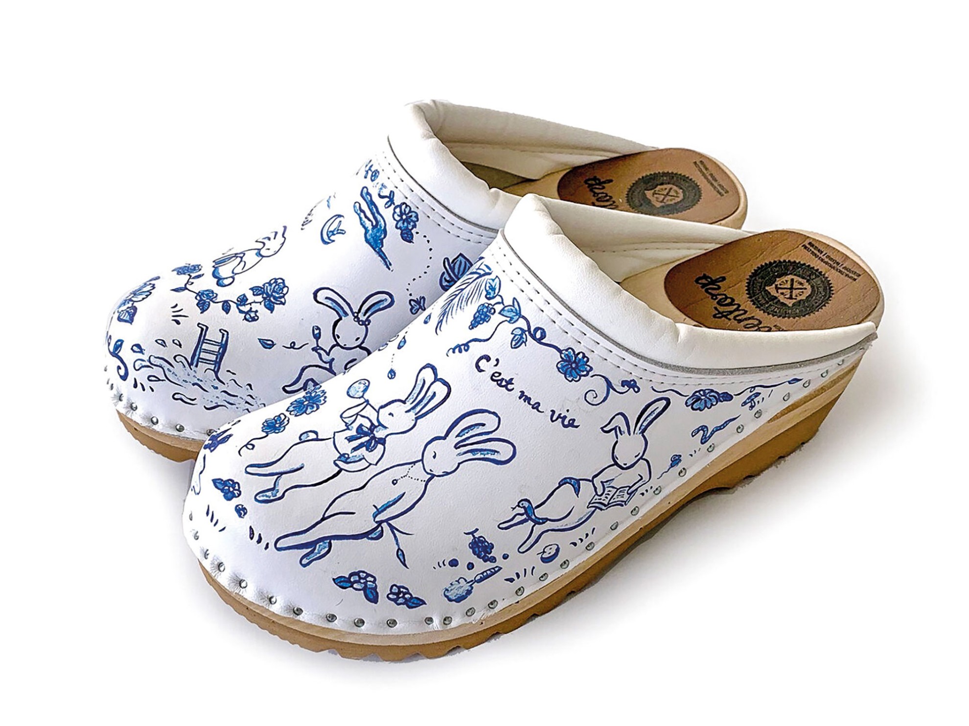 Zuecos de moda: Con materiales distinguidos